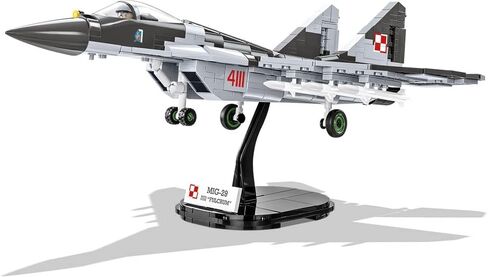 COBI Armed Forces MIG-29 NATO Code Fulcrum Plane in Saudi Arabia