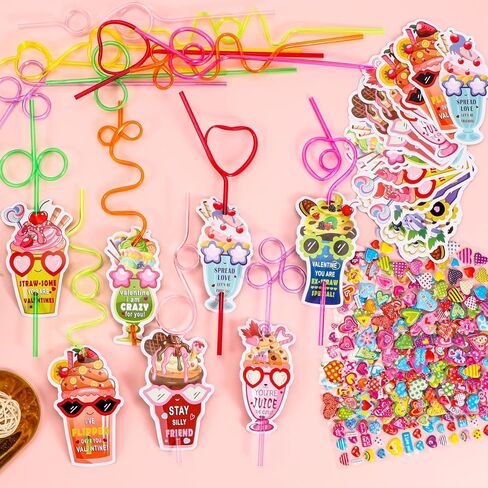 Atonofun 168 قطعة هدايا عيد الحب للأطفال في الفصل الدراسي، بطاقات عيد الحب المجنونة، ملصقات كبيرة الحجم، جائزة الفصل الدراسي، تبادل المدارس للأولاد والبنات، هدايا حفلات عيد الحب in Kuwait