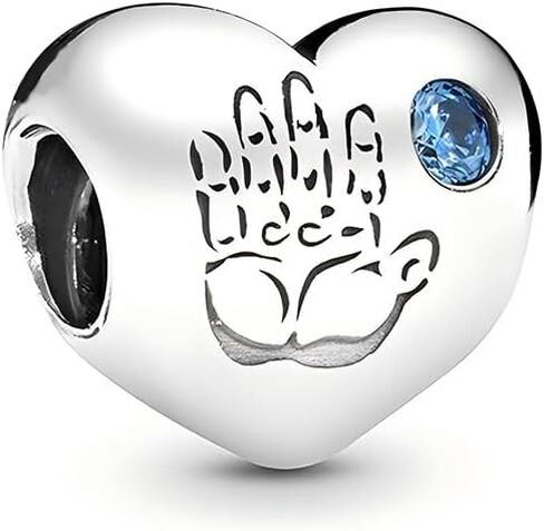 Silver Heart with Blue Accents Bracelet,Suitable for Gifting to Classmates, Friends, Lovers, Family, and Others on Holidays in Saudi Arabia