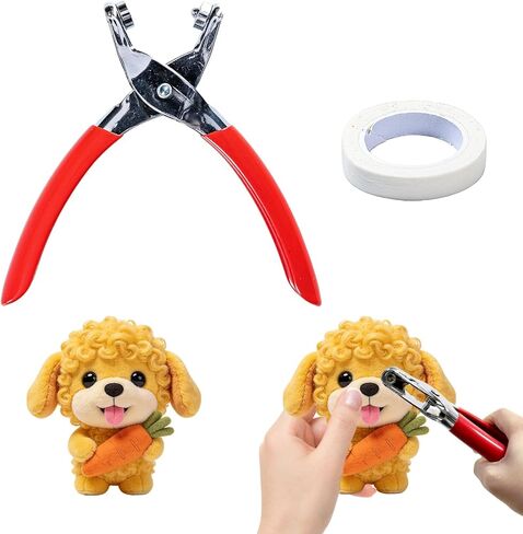 أداة العين الآمنة المعدنية من Geehouz للأميجورومي، مساعد آمن للعين لألعاب الكروشيه، متوافق مع قطر العمود 1-5 مم، مساعد حرفي متين لصنع القطيفة والأميجورومي in Kuwait