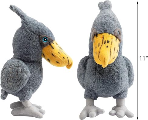Hollypet Squeaky Plush Stuffed Durable Dog Toys, Cute Puppy Chew Toys for Small, Medium and Large Breed Dogs, Shoebill in Saudi Arabia