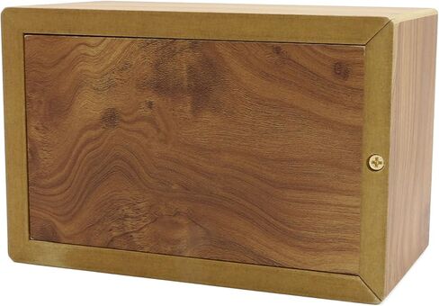 جرة الحيوانات الأليفة من Near & Dear Pet Memorials MDF، 25 بوصة مكعبة، لمسة نهائية طبيعية in Kuwait