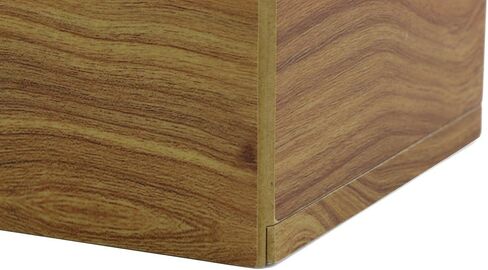 جرة الحيوانات الأليفة من Near & Dear Pet Memorials MDF، 25 بوصة مكعبة، لمسة نهائية طبيعية in Kuwait