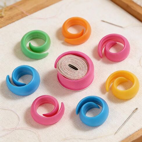 20PCS Thread Spool Holders, Flexible Silicone Thread Organizers for Sewing Machine Embroidery Thread, Keep Spools Neat & Tangle-Free for Sewing Kit & Craft Organization in Saudi Arabia