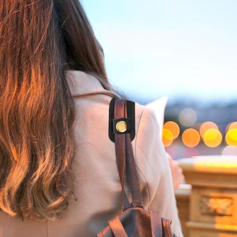 Shoulder Strap Pad: Leather Shoulder Pad for Bag Strap, Anti-Skid Bag Strap Pad, Detachable Leather Strap Cover for Shopping Bags,Tote Purses - Black in Saudi Arabia