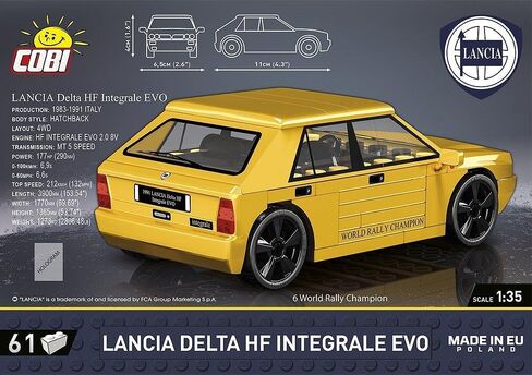 سيارة COBI 1991 لانسيا دلتا HF Integrale EVO in Kuwait