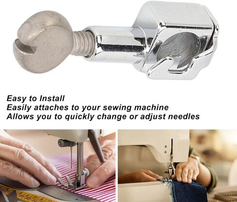 Universal Metal Sewing Needle Clamp for Household Sewing Machine 2pcs in Saudi Arabia