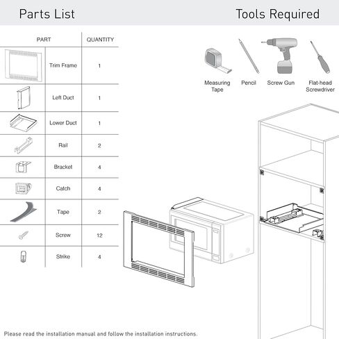 Panasonic NN-TK621SS 27-inch Trim Kit for 1.2 cu ft Microwave Ovens, 1.2cft, Stainless Steel in Saudi Arabia