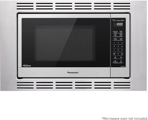 Panasonic NN-TK621SS 27-inch Trim Kit for 1.2 cu ft Microwave Ovens, 1.2cft, Stainless Steel in Saudi Arabia