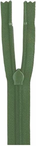 Army Green 6 Inch Nylon Invisible Zipper for Sewing, DIY Crafts, Dresses, Pillows – Conceal Coil Zipper for Tailoring & Home Decor (Military)-2pcs in Saudi Arabia