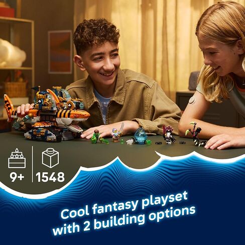 لعبة بناء LEGO DREAMZzz Tiger Shark Tank للأولاد والبنات - للأعمار من 9 سنوات فما فوق - مجموعة اللعب التظاهري للأطفال، للأعمار من 9 سنوات فما فوق، مع خيارين للبناء - تتضمن 5 شخصيات مصغرة - فكرة هدية لأعياد الميلاد - 71515 in Kuwait