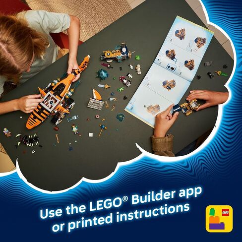 لعبة بناء LEGO DREAMZzz Tiger Shark Tank للأولاد والبنات - للأعمار من 9 سنوات فما فوق - مجموعة اللعب التظاهري للأطفال، للأعمار من 9 سنوات فما فوق، مع خيارين للبناء - تتضمن 5 شخصيات مصغرة - فكرة هدية لأعياد الميلاد - 71515 in Kuwait