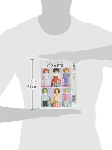 McCall's Patterns M5775 Doll Clothes for 18-Inch Doll and Toy Dog, One Size Only in Saudi Arabia