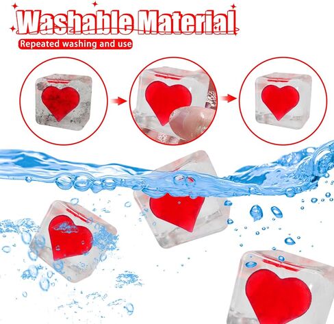 Valentine's Day Mochi Squishy Toys Set, 12 Pack Heart Squishies with Valentines Day Cards, Stress Relief Toys with Storage Box,Classroom Exchange Cards Party Favors in Kuwait