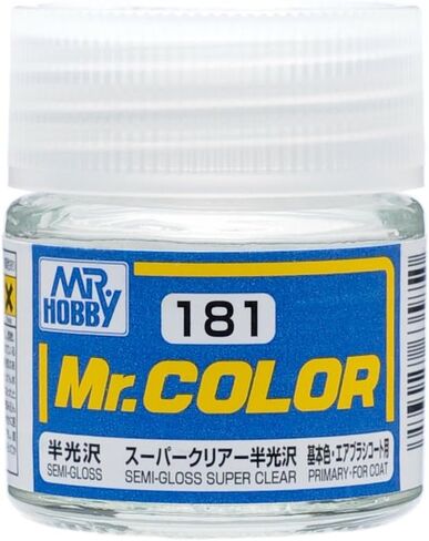 C181 Semi Gloss Super Clear 10ml, GSI Mr. Color in Saudi Arabia