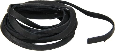 Silver Creek Realeather Crafts Deerskin Lace .1875" X2yd Packaged - Buckskin in Saudi Arabia