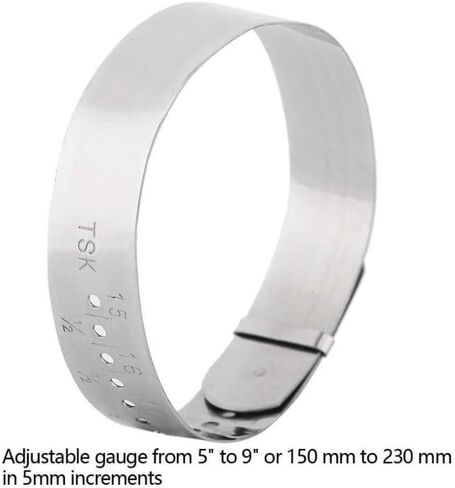 Stainless Steel Jewelry Making Tool Adjustable Bangle Gauge Sizer Jewellery Making Bracelet Sizing Tools in Saudi Arabia