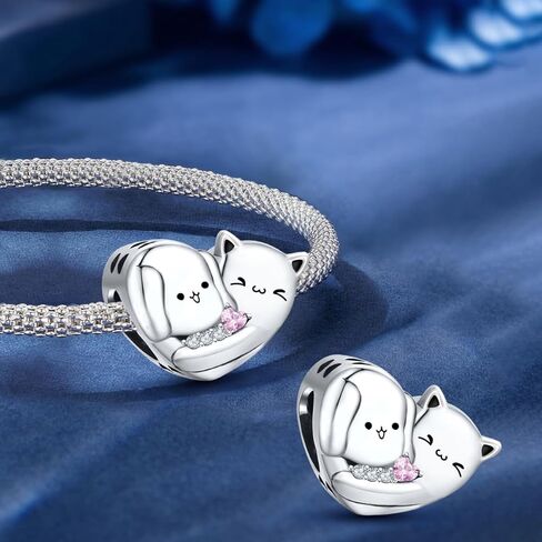 1Pc Silver Plated Fashionable Cute Pet Series for Women Bracelets Bangles DIY Jewelry Making And Daily Outfit Matching Jewelry Decoration for Women Bracelets Bangles DIY Jewelry Making in Saudi Arabia
