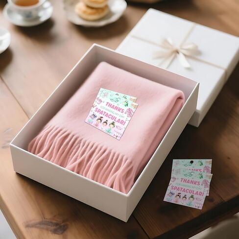 50Pcs Spa Birthday Thank You Tags Spa Day Gift Tag with String Thanks for Making My Party Spatacular Paper Tag Pampering Bday Party Tags for Girl Makeup Pamper Pajama Birthday Party Favors in Kuwait