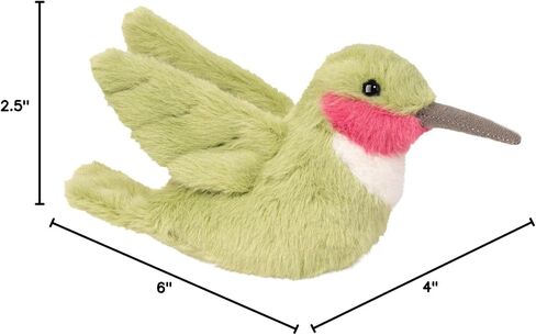 Douglas Nectar Hummingbird Bird Plush Stuffed Animal Toy, 7.5-Inch in Saudi Arabia