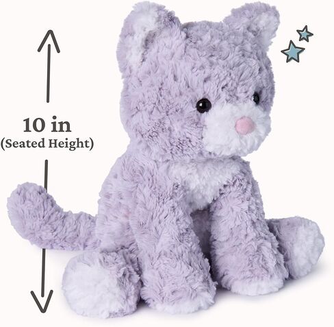 GUND Cozys Collection Kitten Plush, Cat Stuffed Animal for Ages 0 and Up, Purple, 10" in Saudi Arabia