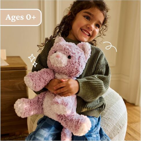 GUND Cozys Collection Kitten Plush, Cat Stuffed Animal for Ages 0 and Up, Purple, 10" in Saudi Arabia
