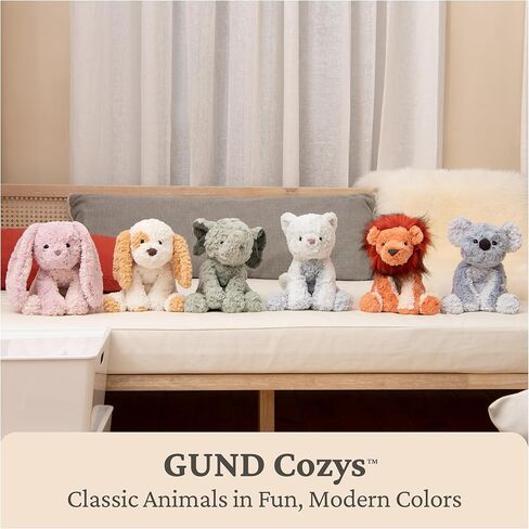 GUND Cozys Collection Kitten Plush, Cat Stuffed Animal for Ages 0 and Up, Purple, 10" in Saudi Arabia
