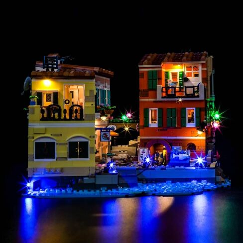LED Lighting Compatible with Lego 21359 Italian Riviera,Light Kit Compatible with Lego Architectural 21359 for Adults,NOT Included The Model Set - JUST Lights in Saudi Arabia