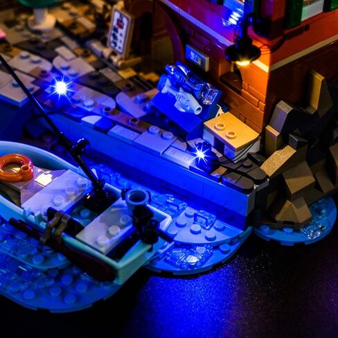 LED Lighting Compatible with Lego 21359 Italian Riviera,Light Kit Compatible with Lego Architectural 21359 for Adults,NOT Included The Model Set - JUST Lights in Saudi Arabia
