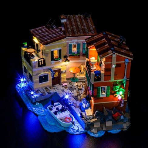 LED Lighting Compatible with Lego 21359 Italian Riviera,Light Kit Compatible with Lego Architectural 21359 for Adults,NOT Included The Model Set - JUST Lights in Saudi Arabia