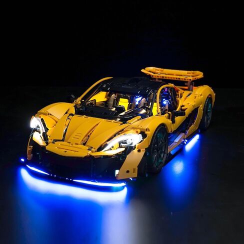 Light Kit Compatible with Lego 42172 McLaren P1 - No Models Only Light, Creative Lighting Set Accessories Compatible with Lego McLaren P1 Set (Upgraded Version) in Saudi Arabia