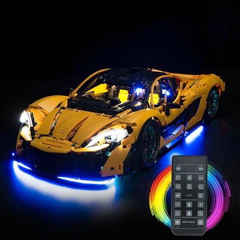 Light Kit Compatible with Lego 42172 McLaren P1 - No Models Only Light, Creative Lighting Set Accessories Compatible with Lego McLaren P1 Set (Upgraded Version) in Saudi Arabia