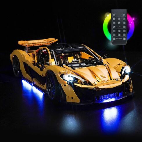 Light Kit Compatible with Lego 42172 McLaren P1 - No Models Only Light, Creative Lighting Set Accessories Compatible with Lego McLaren P1 Set (Upgraded Version) in Saudi Arabia