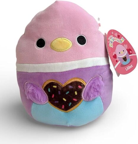 Squishmallows 2026 Original 8-Inch Valentine Squad Plush - Collectible Soft & Squishy Mini Stuffed Animal Toy - Add to Your Squad - Gift for Kids, Girls & Boys (Gunther The Monster) in Saudi Arabia