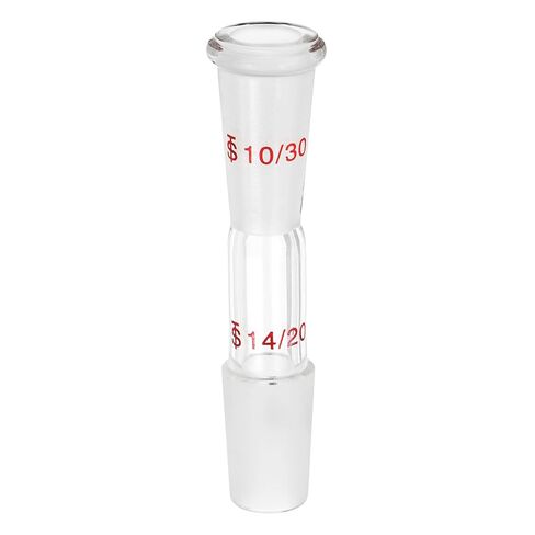 Patikil Borosilecate Glass Maning Adapter ، 1 PCS من 24/40 OUTER إلى 45/50 مفصل داخلي لتوصيلات التقطير المحول لتزويد المعدات باستخدام المعدات ، النمط 9 in Saudi Arabia