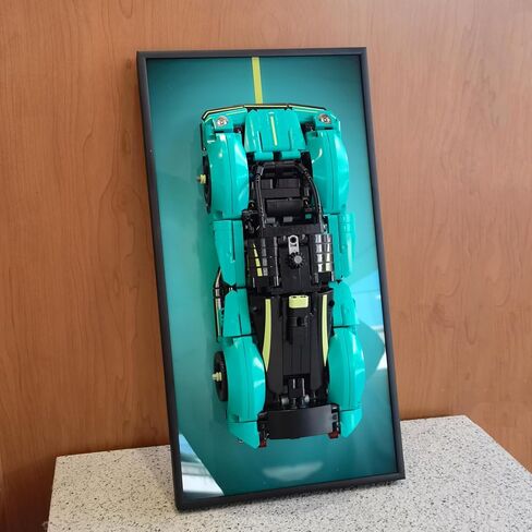 Display Wallboard for 42208 Race Car Model Building Kit, Home or Office Decorative Wall Panels,Adult Collectibles Wall Mount Frame (No Car Included) (42208 Display Wallboard) in Saudi Arabia