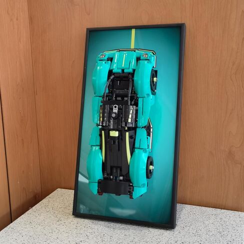 Display Wallboard for 42208 Race Car Model Building Kit, Home or Office Decorative Wall Panels,Adult Collectibles Wall Mount Frame (No Car Included) (42208 Display Wallboard) in Saudi Arabia