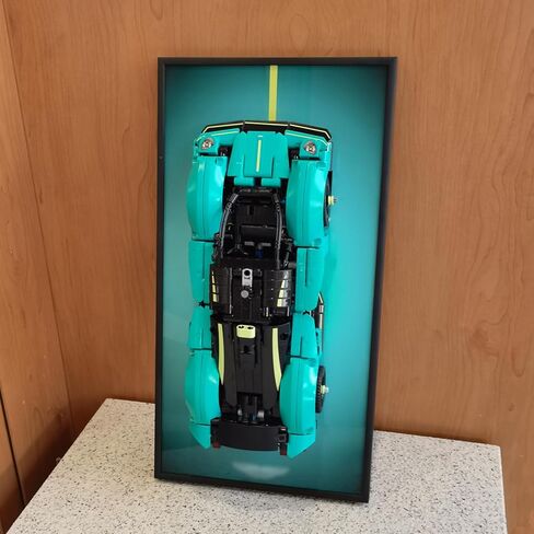 Display Wallboard for 42208 Race Car Model Building Kit, Home or Office Decorative Wall Panels,Adult Collectibles Wall Mount Frame (No Car Included) (42208 Display Wallboard) in Saudi Arabia