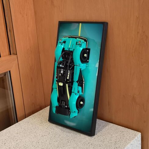 Display Wallboard for 42208 Race Car Model Building Kit, Home or Office Decorative Wall Panels,Adult Collectibles Wall Mount Frame (No Car Included) (42208 Display Wallboard) in Saudi Arabia
