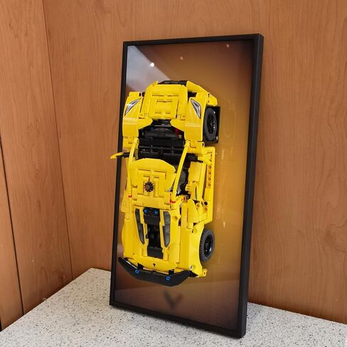 Display Wallboard for 42208 Race Car Model Building Kit, Home or Office Decorative Wall Panels,Adult Collectibles Wall Mount Frame (No Car Included) (42208 Display Wallboard) in Saudi Arabia