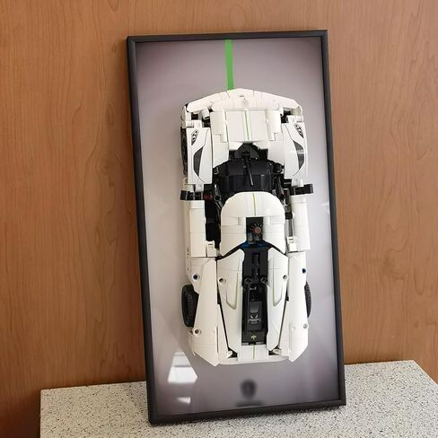 Display Wallboard for 42208 Race Car Model Building Kit, Home or Office Decorative Wall Panels,Adult Collectibles Wall Mount Frame (No Car Included) (42208 Display Wallboard) in Saudi Arabia