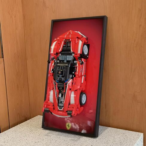 Display Wallboard for 42208 Race Car Model Building Kit, Home or Office Decorative Wall Panels,Adult Collectibles Wall Mount Frame (No Car Included) (42208 Display Wallboard) in Saudi Arabia