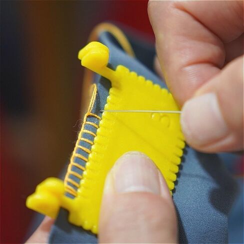 Clip On Sewing Tool, Durable Plastic Seam and Edge Holder for Knitting and Fabric, Sewing Aid for Beginners, DIY Clothing Repair and Maintenance (1-Pack) in Saudi Arabia
