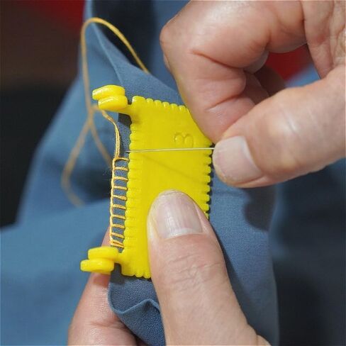 Clip On Sewing Tool, Durable Plastic Seam and Edge Holder for Knitting and Fabric, Sewing Aid for Beginners, DIY Clothing Repair and Maintenance (1-Pack) in Saudi Arabia
