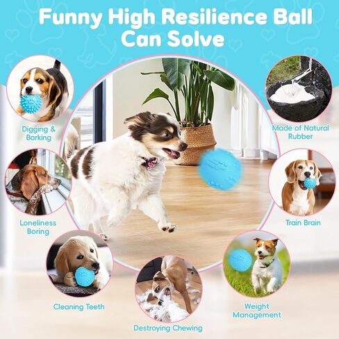 8 Pack Luxury Puppy Toys for Teething Small Dogs, Puppy Chew Toys with Squeaky Dog Toys, Balls and Rope Dog Chew Toys, Dog Toys to Keep Them Busy (Pink, 8-Pack) in Kuwait