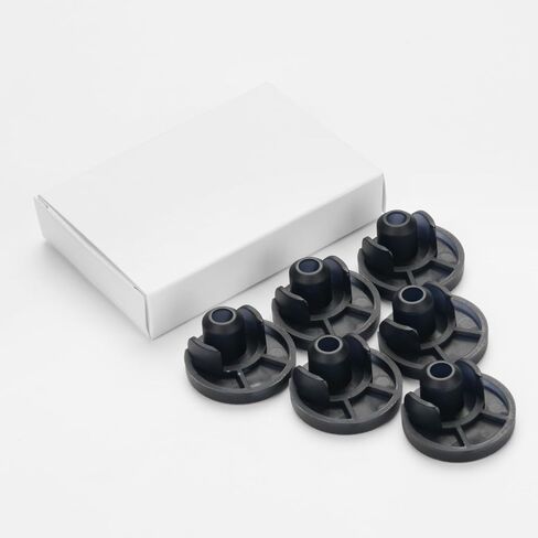 Beautyflier Mixer Bottom Foots for KitchenAid Tilt Head Stand Mixer KSM150 KSM152 KSM154 KSM155 KSM158 KSM160, Sturdy and Durable TPU Replacement Feet Pads for Blender, 6 Pack in Saudi Arabia