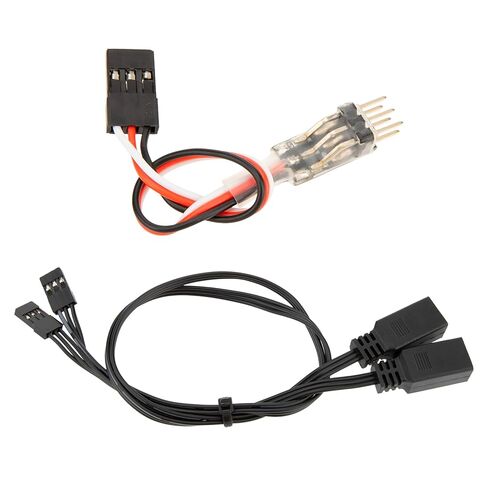 MEUS RACING 3PCS Mini RC Servo Extension Cable Wire Splitter for RC Models Cars Airplanes Robots, Dupont Female to 2.54mm 3-Pin Plug (Group A) in Saudi Arabia