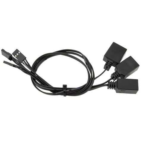MEUS RACING 3PCS Mini RC Servo Extension Cable Wire Splitter for RC Models Cars Airplanes Robots, Dupont Female to 2.54mm 3-Pin Plug (Group A) in Saudi Arabia