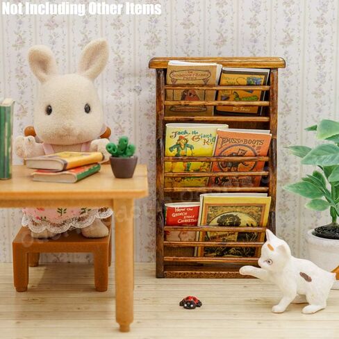 Odoria 1/12 Miniature Books 6Pcs Dollhouse Decoration Accessories in Saudi Arabia