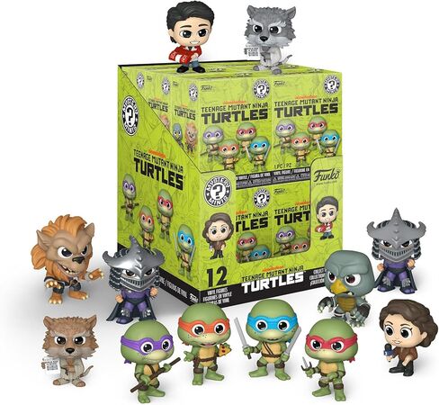 Funko Mystery Mini: Teenage Mutant Ninja Turtles (TMNT) - عنصر واحد لكل عملية شراء - شخصية فينيل قابلة للتجميع - فكرة هدية - بضائع رسمية - ألعاب للأطفال والكبار - شخصية صغيرة لهواة الجمع in Kuwait